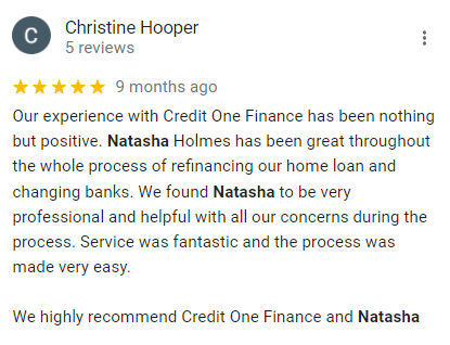 Christine's review